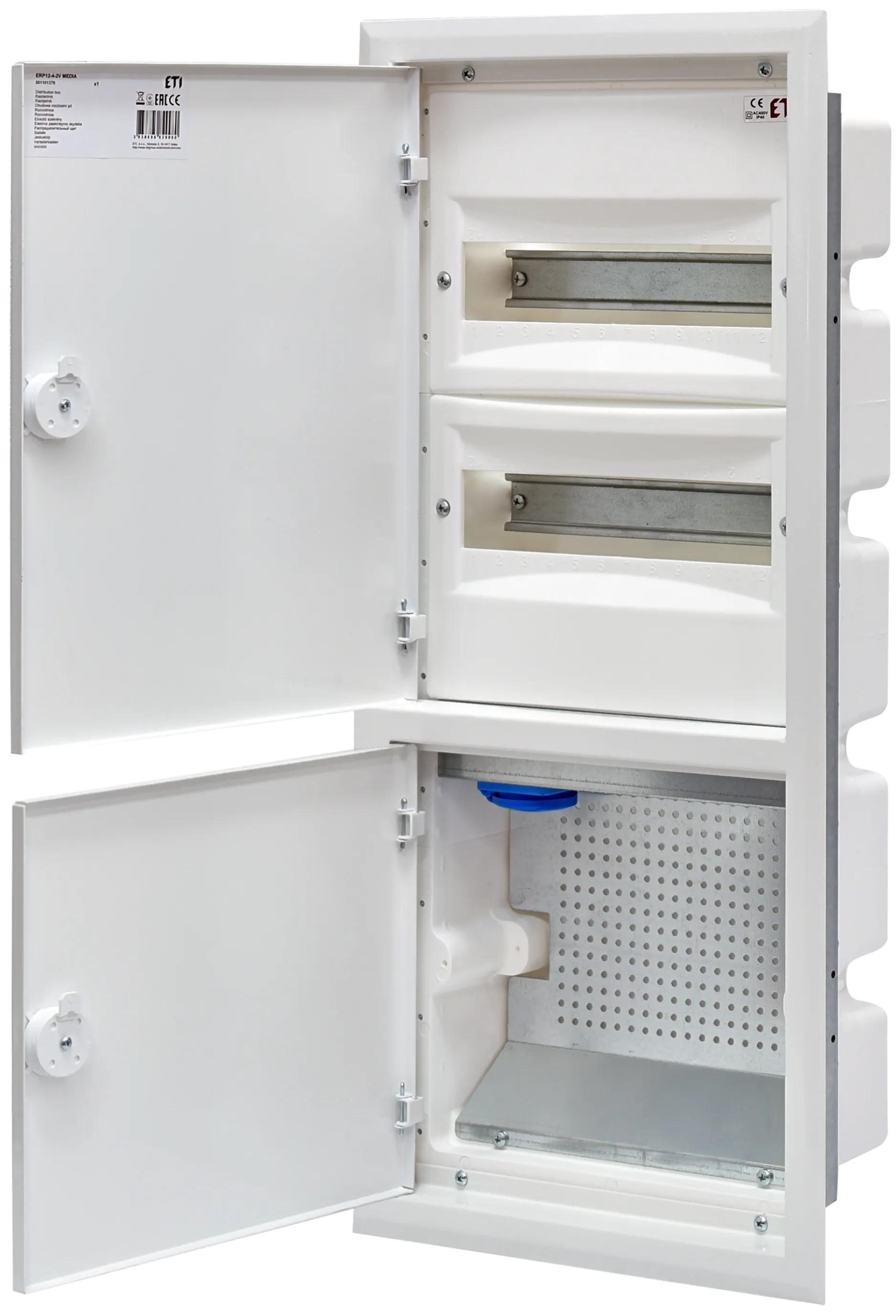 Műanyag elosztó ERP12-4-2V MEDIA 001101370