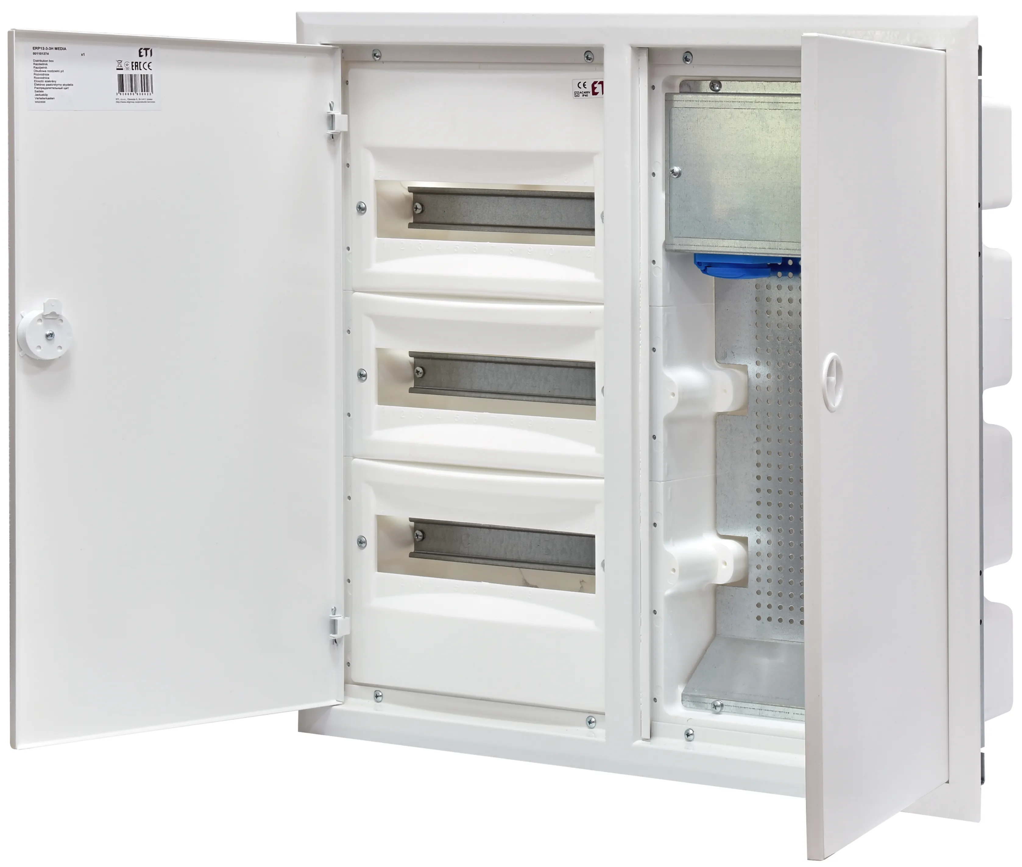 Műanyag elosztó ERP12-3-3H MEDIA 001101374