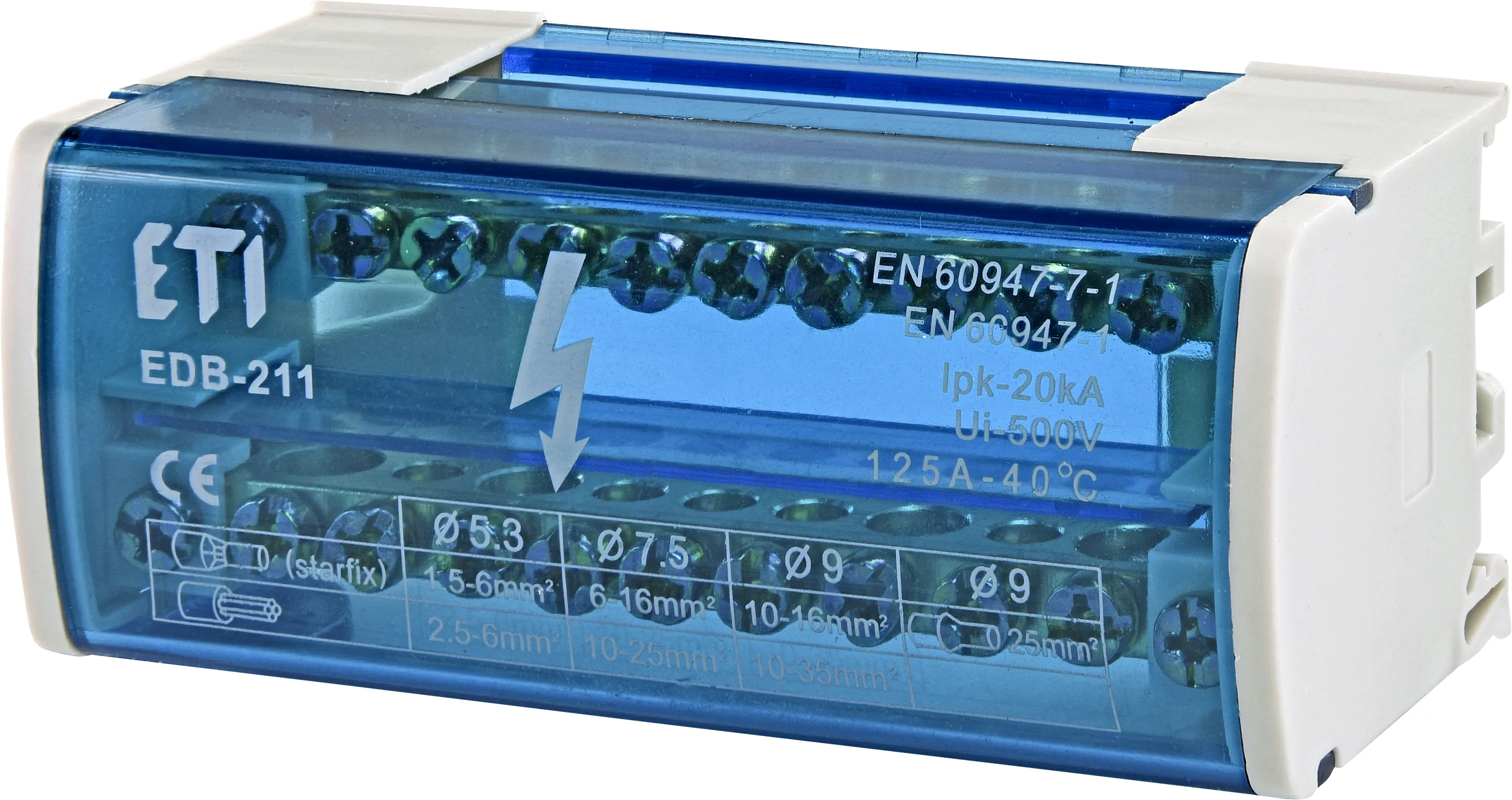 Elosztó blokk EDB-211 001102301