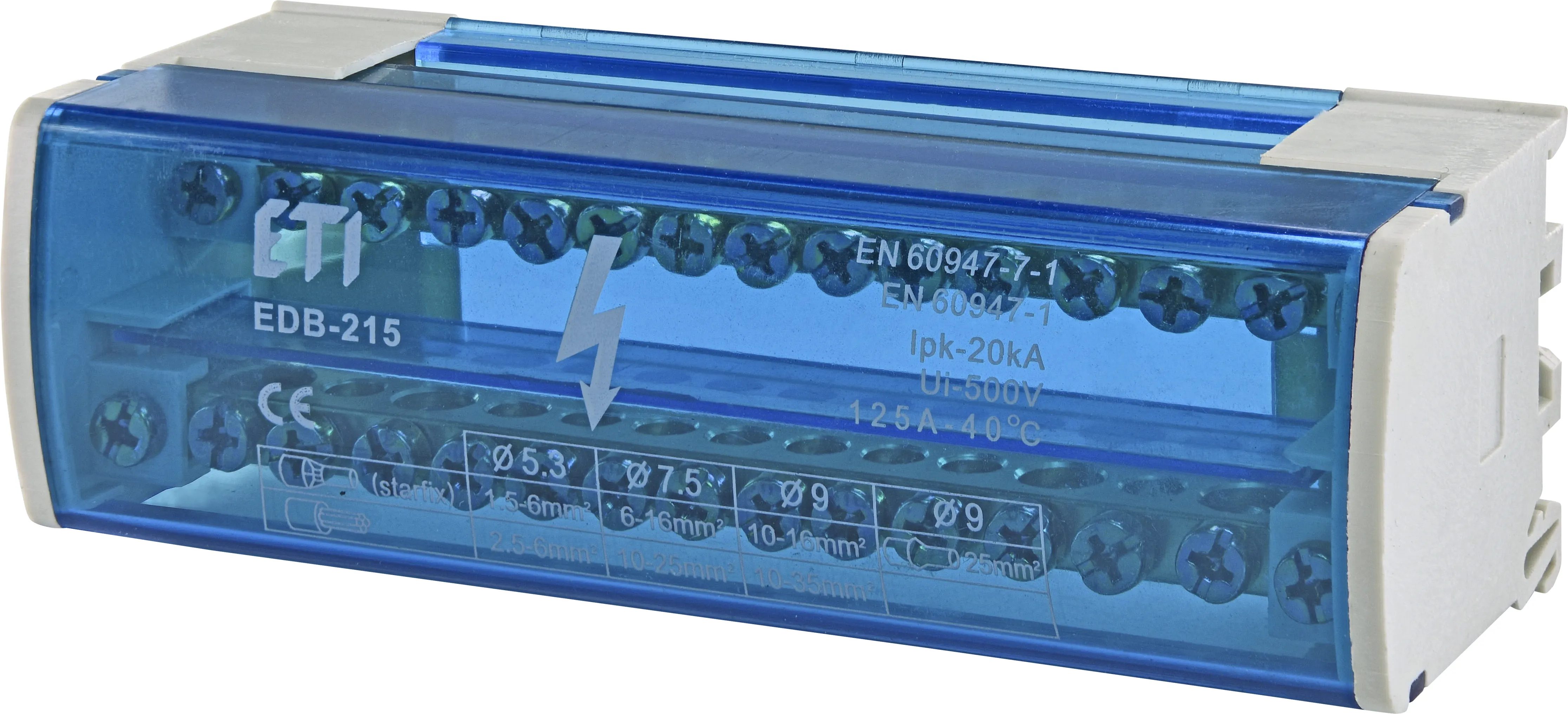 Elosztó blokk EDB-215 001102302