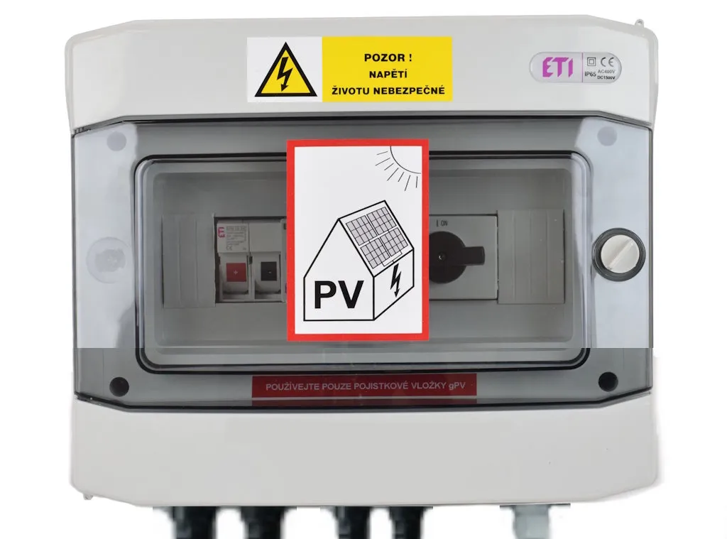 Szerelt PV elosztó RFVE1100/12-DC1/1-16-EMT12-VC 001105420