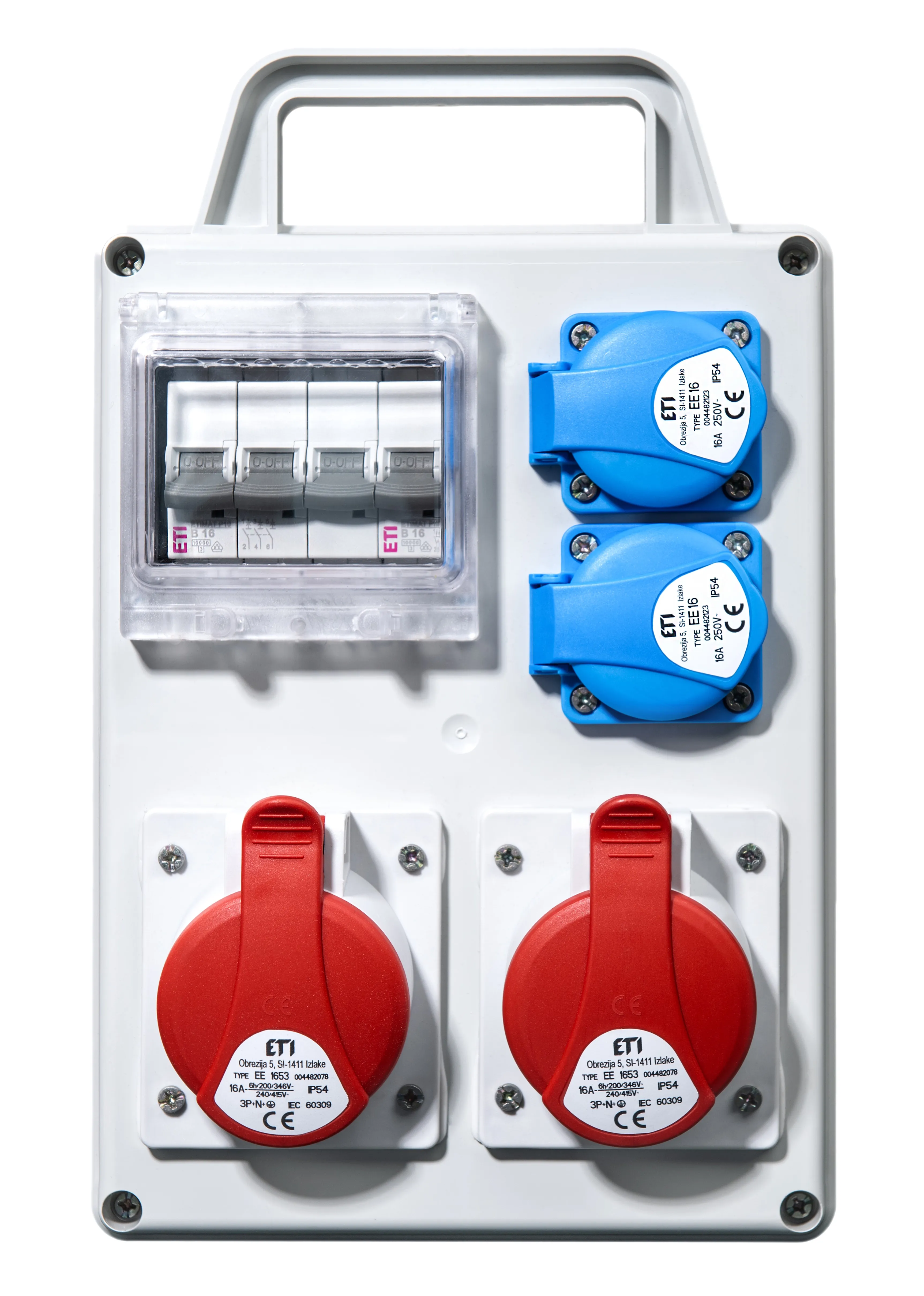 Szerelt PV elosztó EDS4D 2/2 16 B 001105824