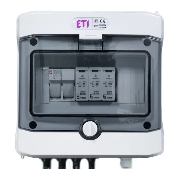 Szerelt PV elosztó RFVE1100/8-DC1/1-16-EMT2-C 001107003