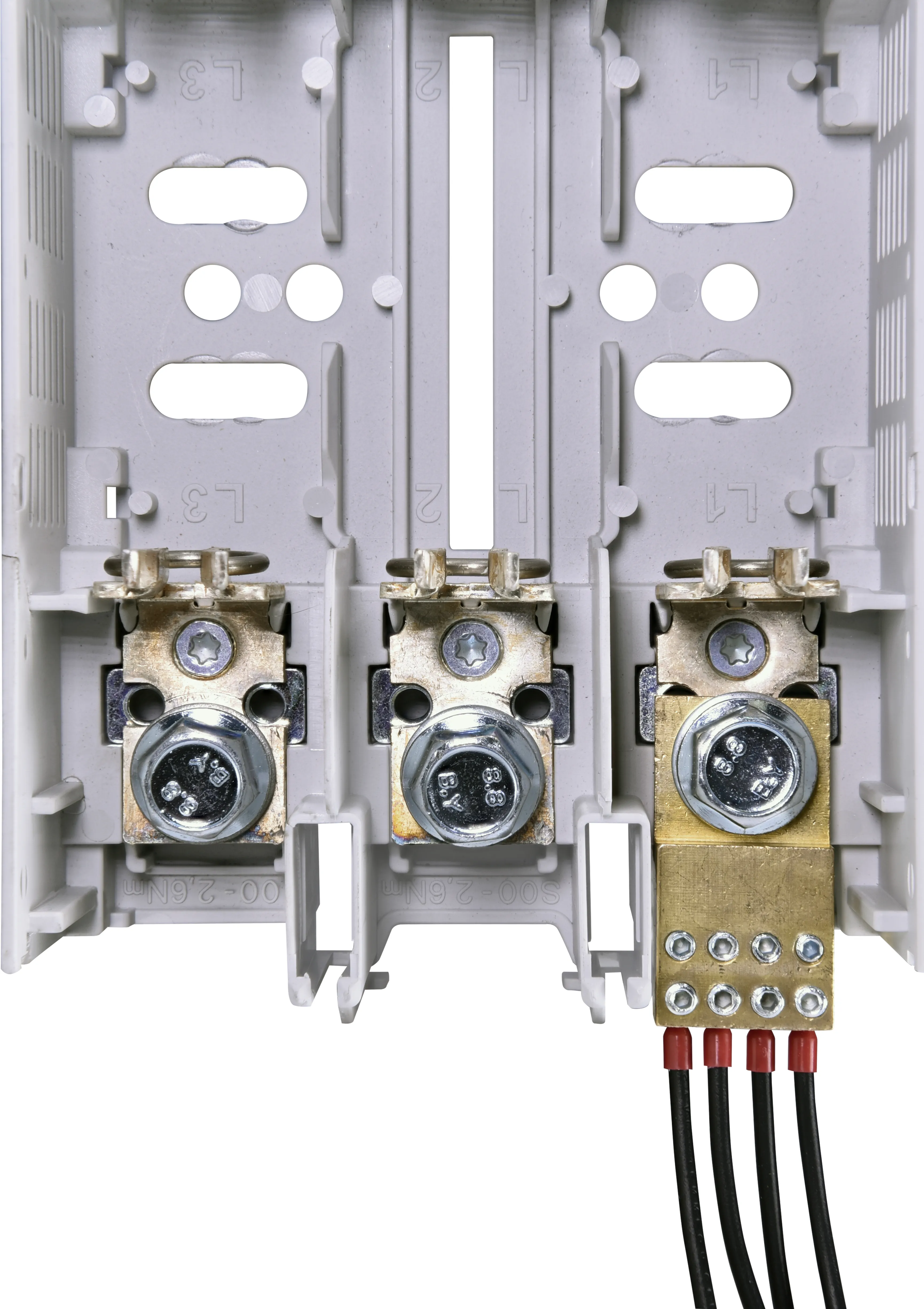 Csatlakozó blokk MTB KVL00 4x10/M8 001690979