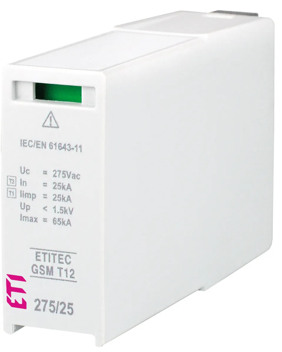 Túlfeszültség levezető MOD. GSM T12 275/25 002440614