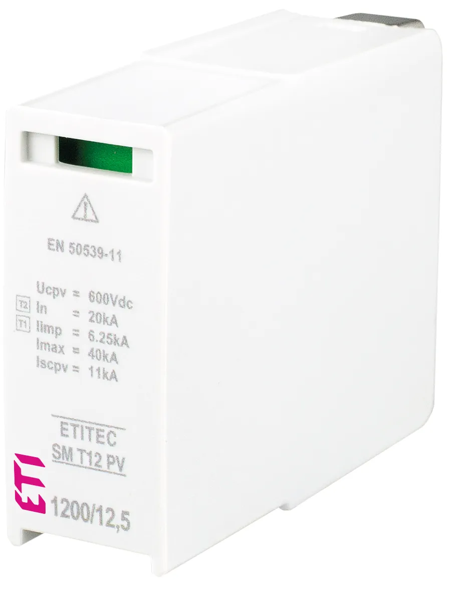 Túlfeszültség levezető MOD. SM T12 PV 600/12,5 M 002440633