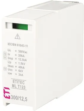 Túlfeszültség levezető MOD.ETITEC ML T123 305/50 G 002440674