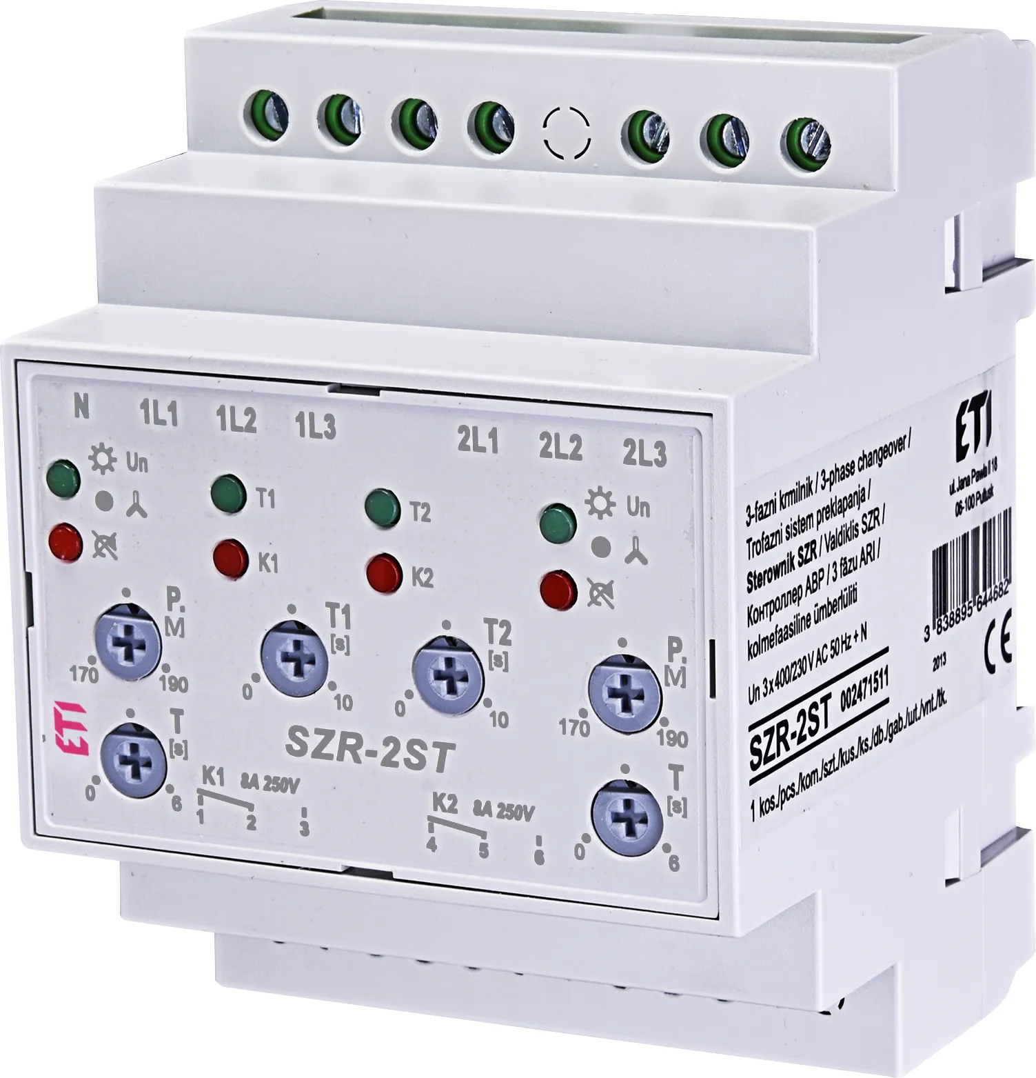 Vezérlő relé SZR-2ST 002471511