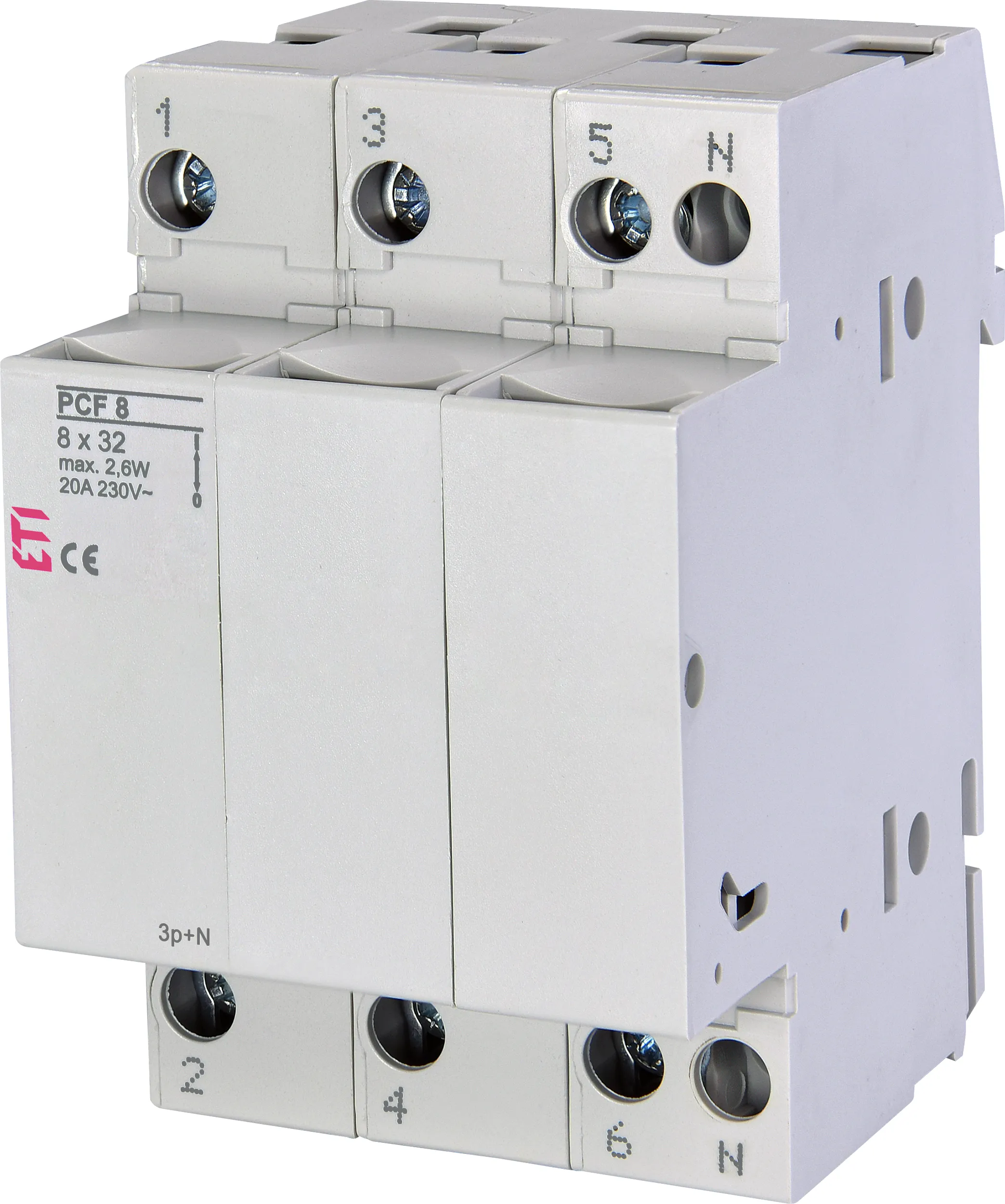 Biztosítós szakaszoló PCF 8 3p+N 002530005