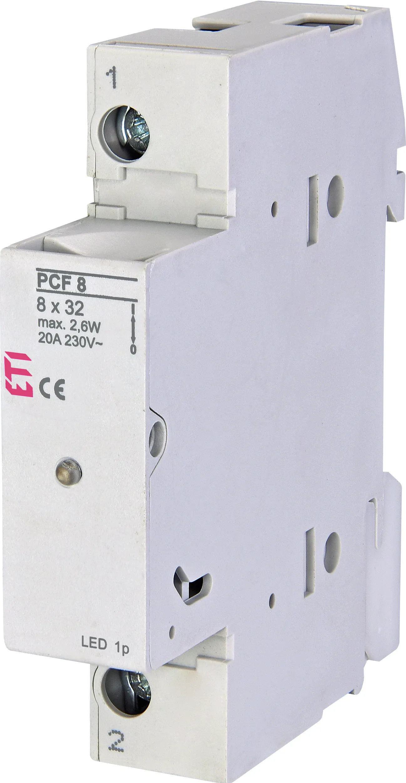 Biztosítós szakaszoló PCF 8 1p LED 002530011