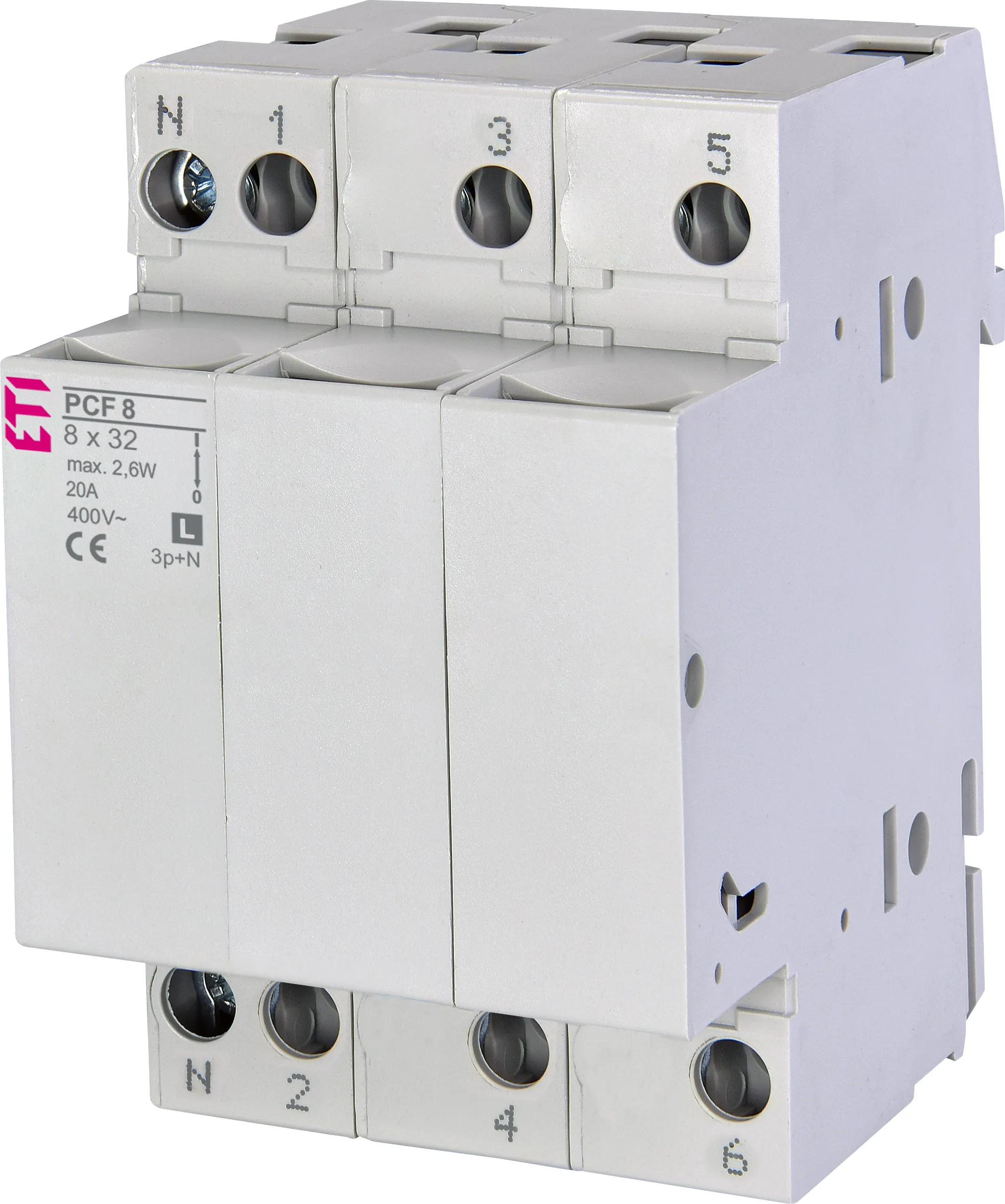 Biztosítós szakaszoló PCF 8 3p+N L 002531005