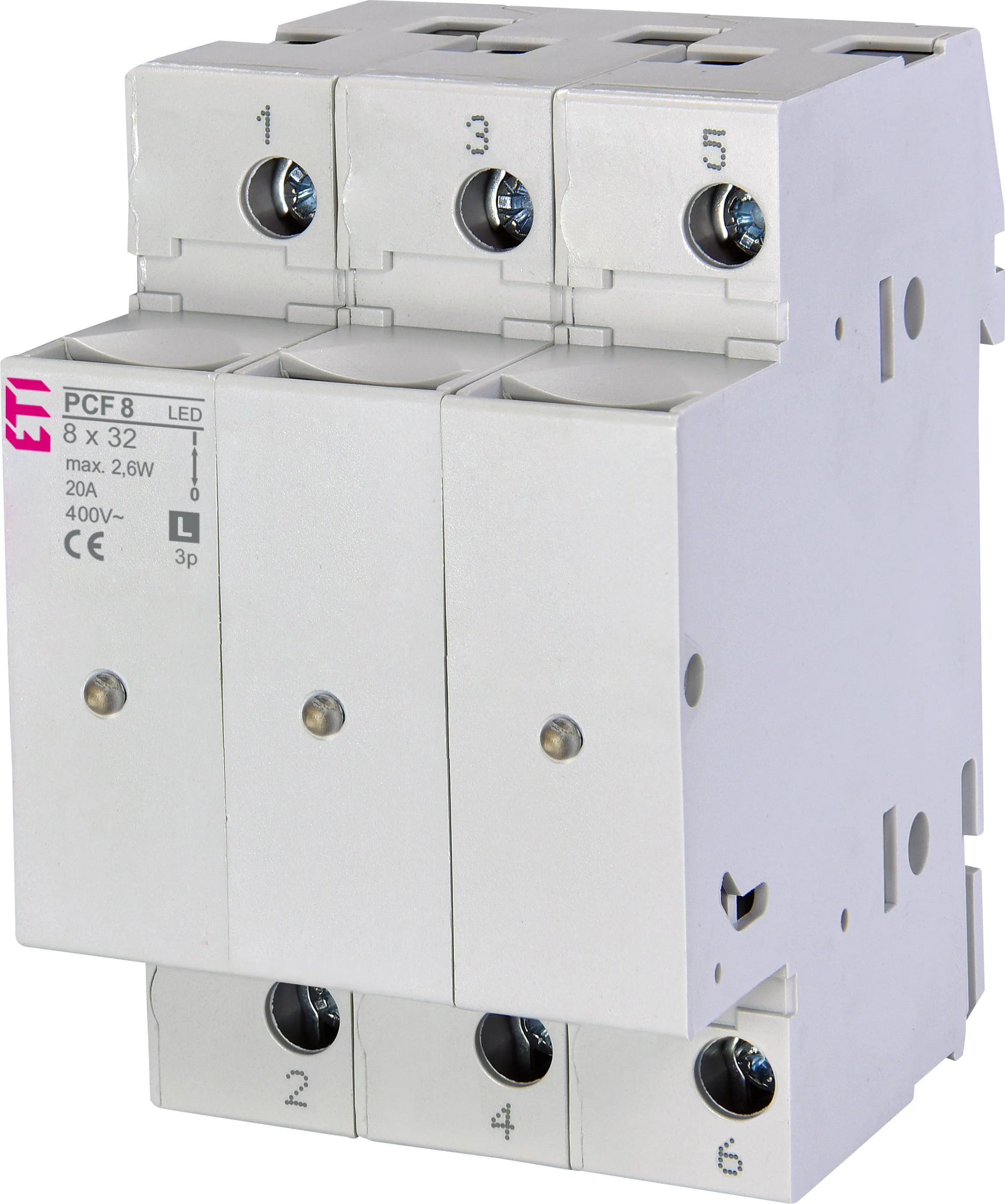 Biztosítós szakaszoló PCF 8 3p LED L 002531014