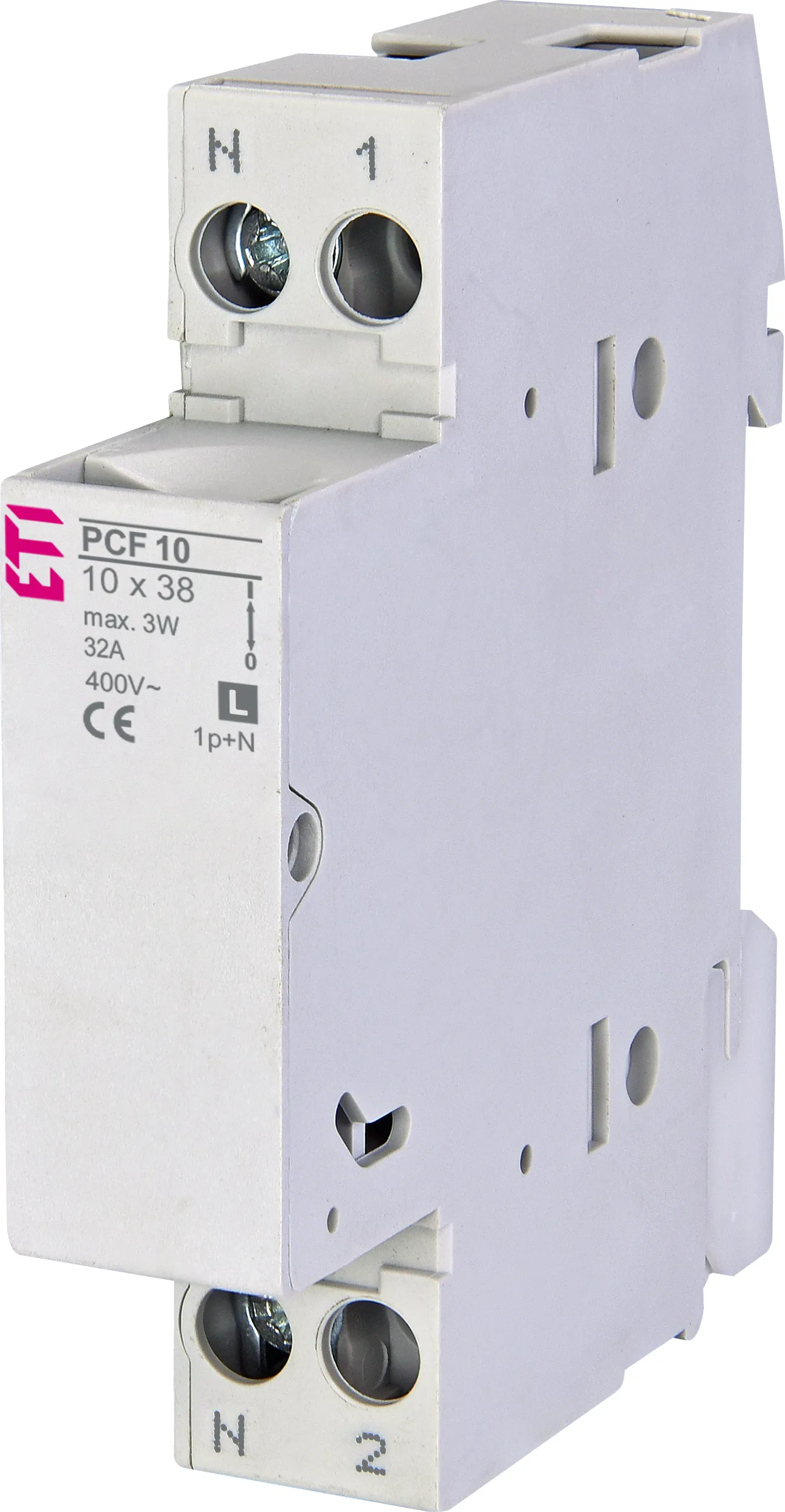 Biztosítós szakaszoló PCF 10 1p+N L 002551002