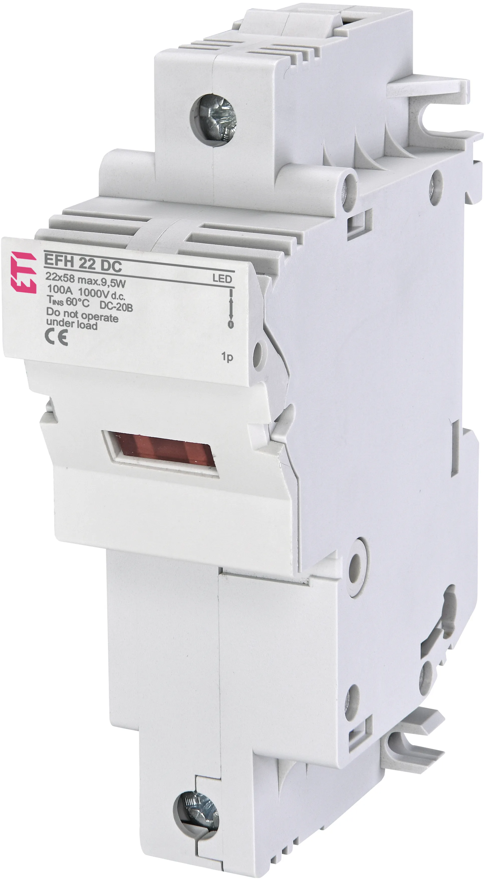 Biztosító foglalat EFH 22 DC LED 1p 002570211