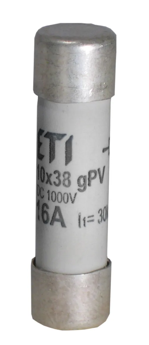 Olvadóbiztosító CH10x38 gPV 1A/1000V DC 002625138