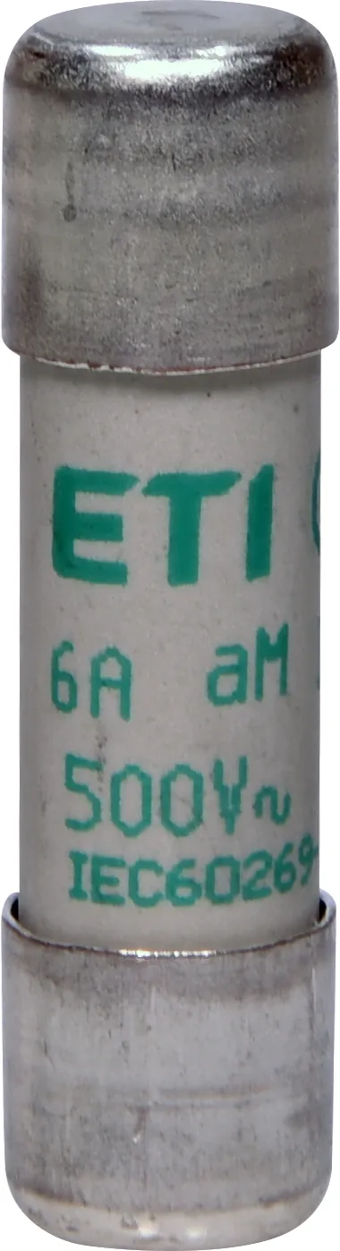 Olvadóbiztosító CH10x38 aM 6A/500V 002652013