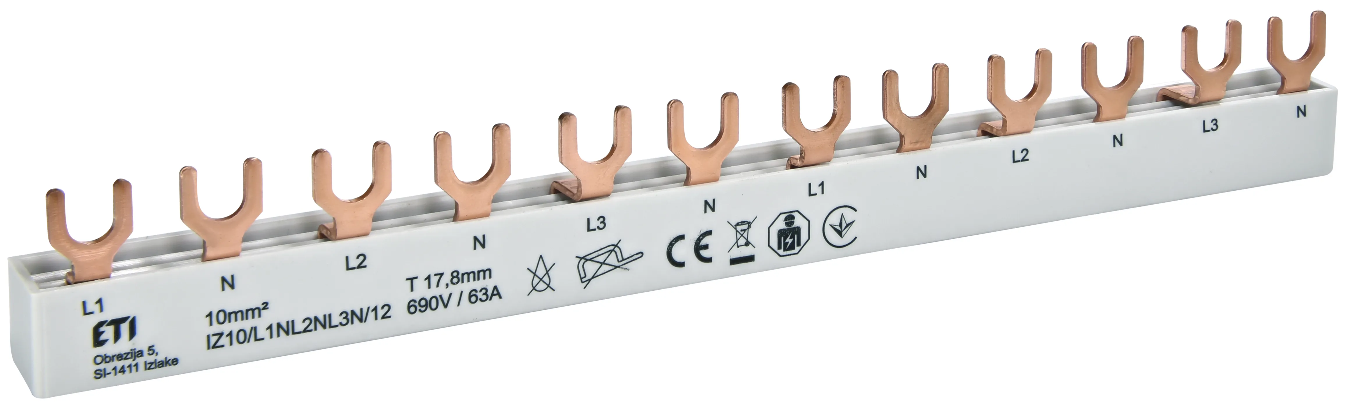 Réz sín IZ10/L1NL2NL3N/12 002921268
