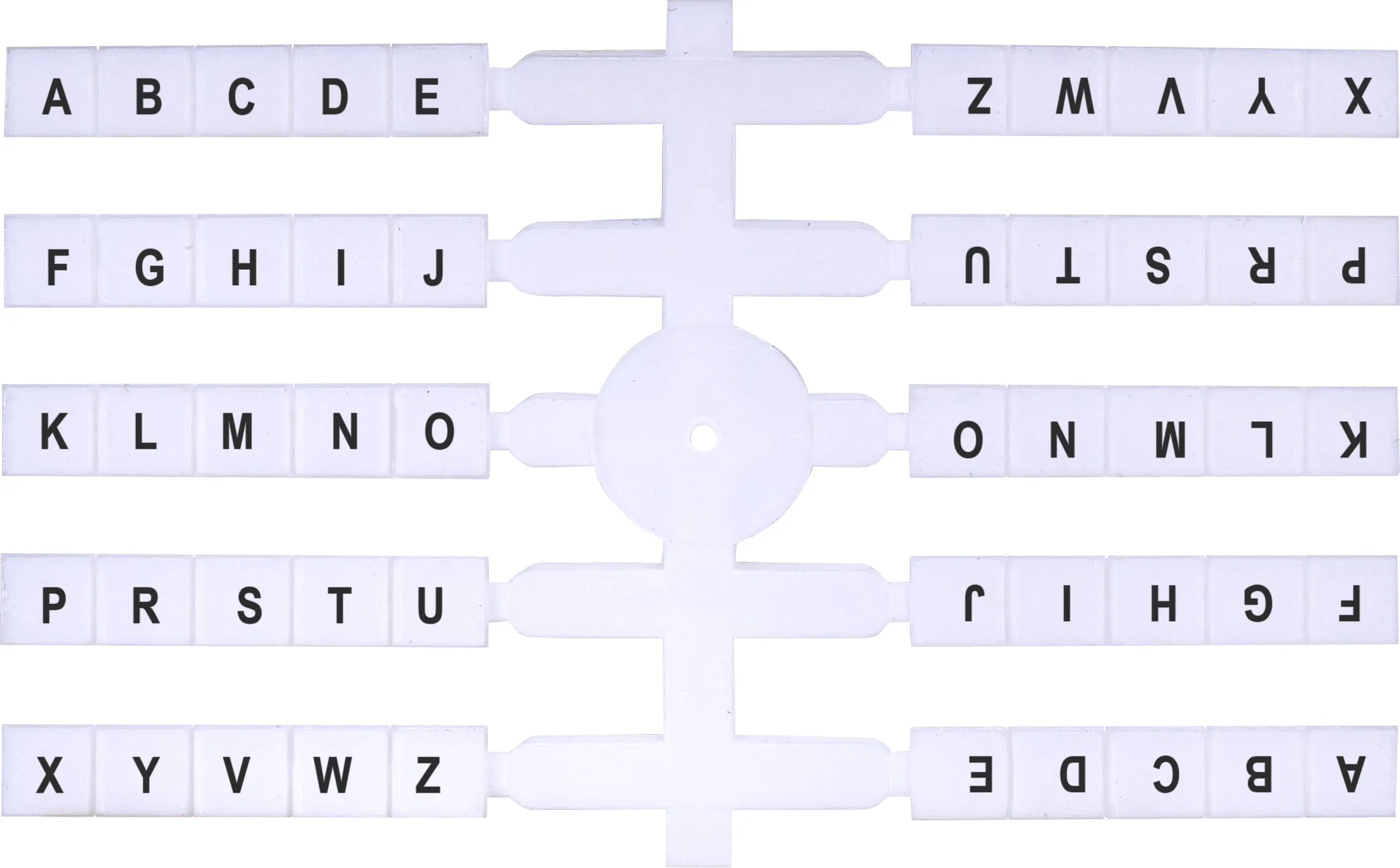 Véglap EO3 A-Z without Q (x200) 003901812