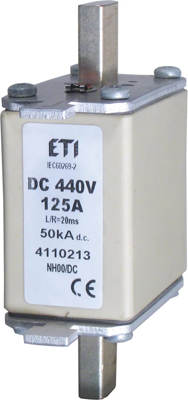 Olvadóbiztosító NH000 50A/440V DC 004110204
