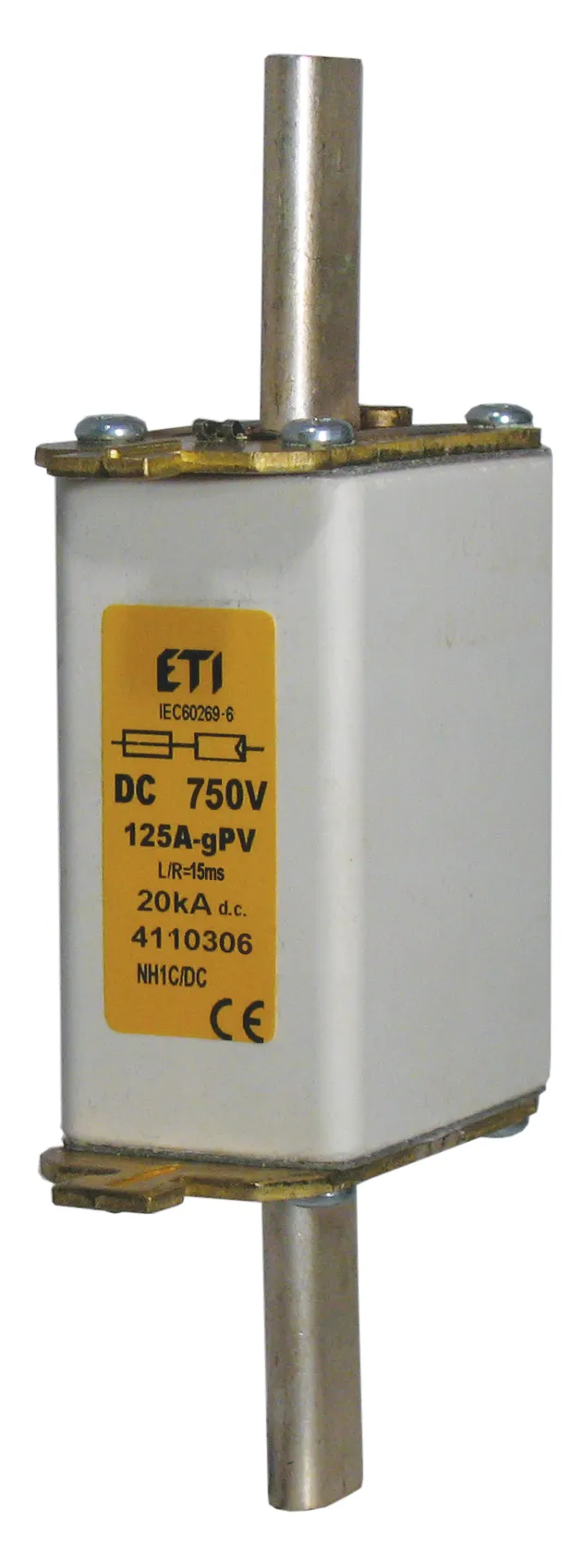 Olvadóbiztosító NH1C gPV 50A/750V DC 004110302