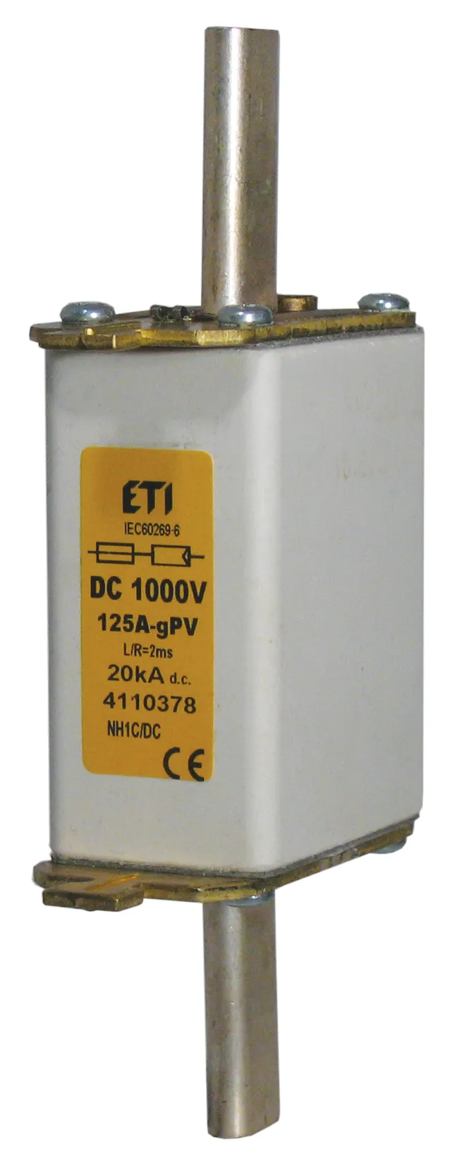 Olvadóbiztosító NH1C gPV 100A/1000V DC 004110377