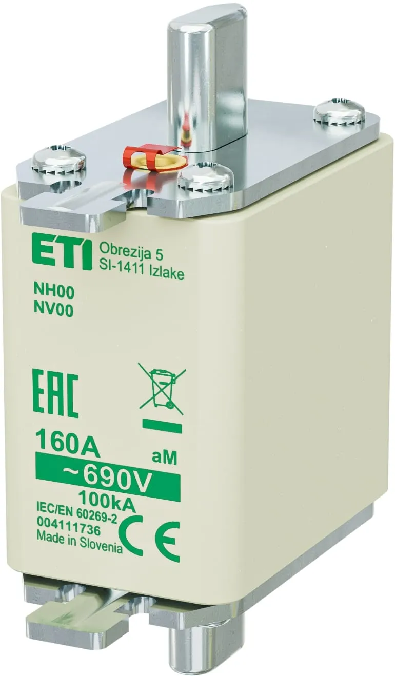 Olvadóbiztosító NH00 aM 160A/690V 004111736