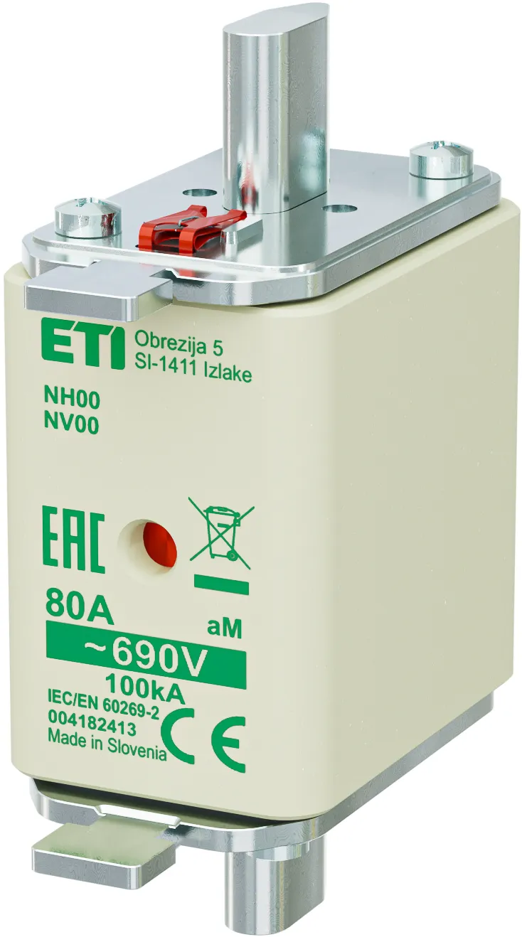 Olvadóbiztosító NH00 aM 80A/690V 004182413