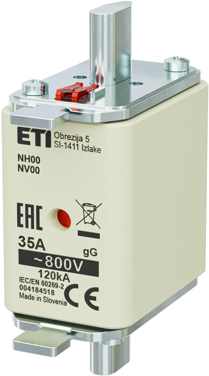 Olvadóbiztosító NH00 gG 35A/800V 004184518