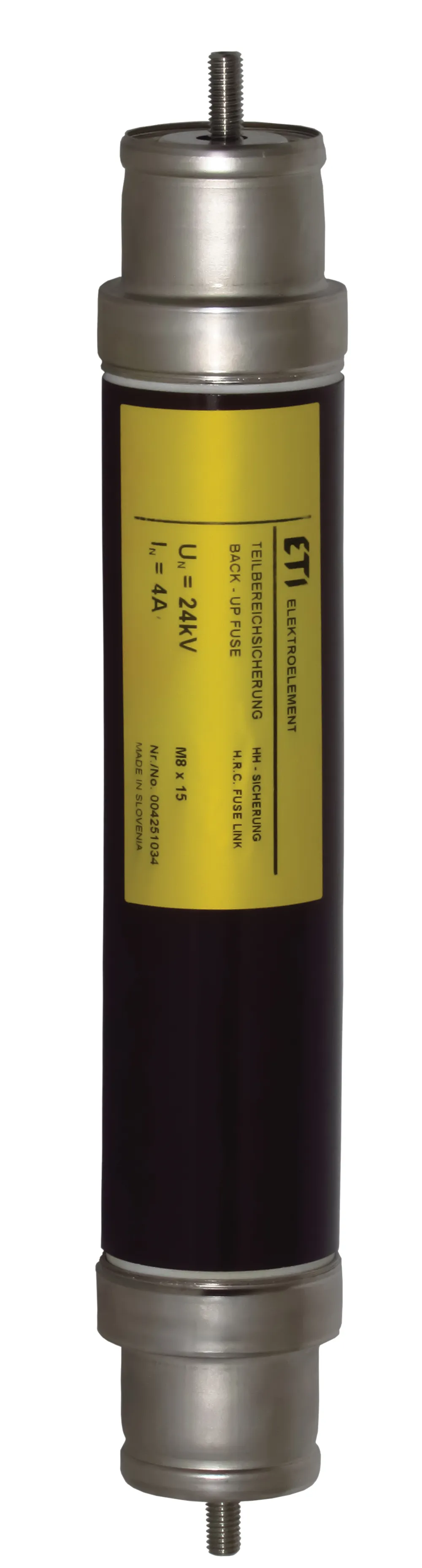 Olvadóbiztosító VVA 24kV/4A 2XM8 235 004251034