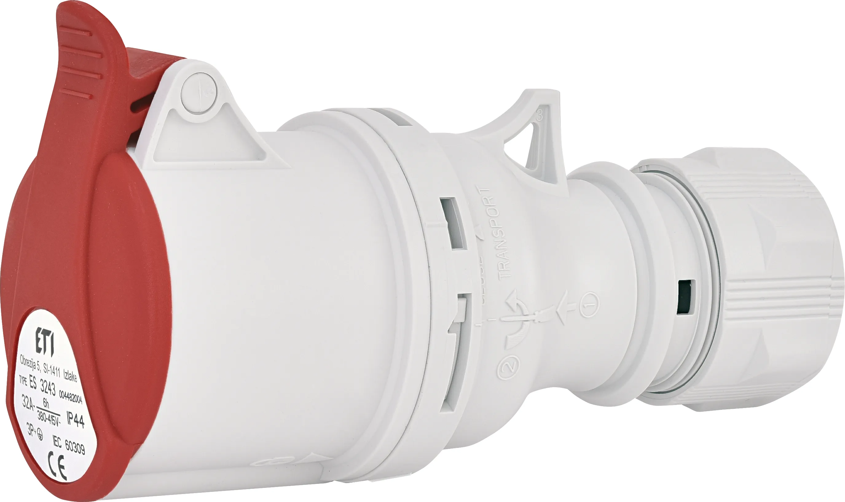 Ipari csatlakozó aljzat ES 3243 004482004