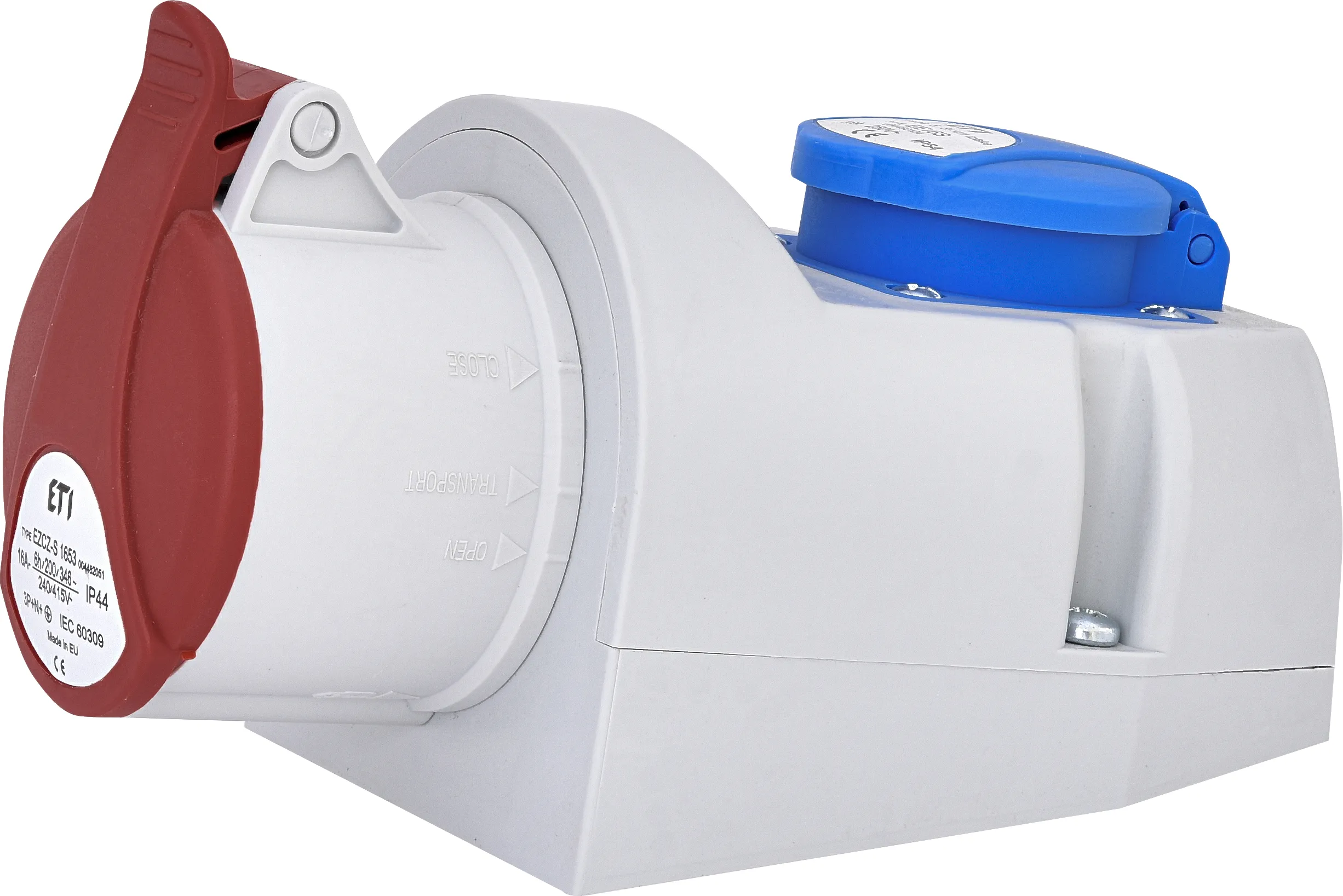 Ipari csatlakozó aljzat EZCZ -S 1653 004482051