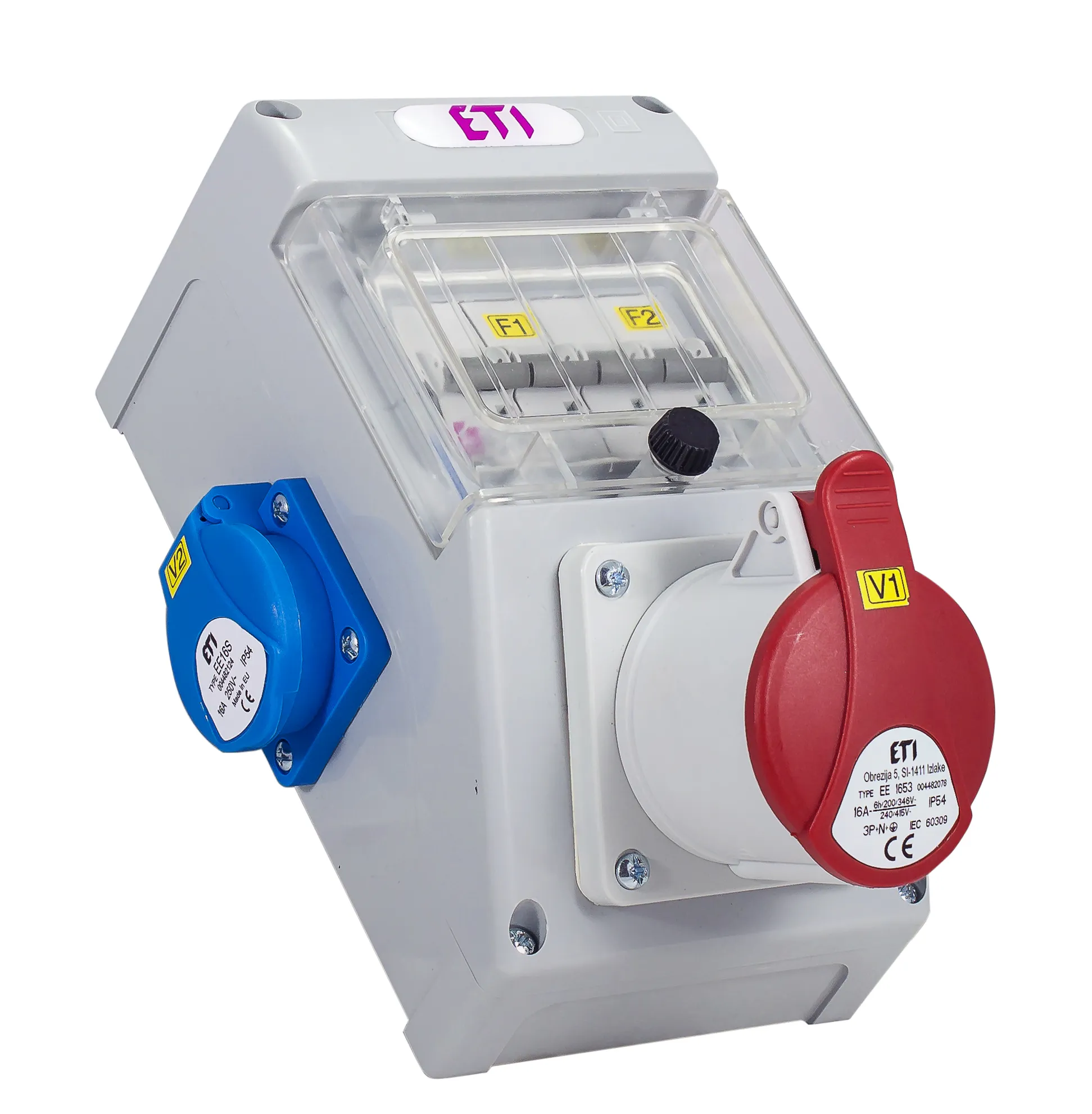 Ipari csatlakozó aljzat EDS4m 2-2/1-5 16 004483110