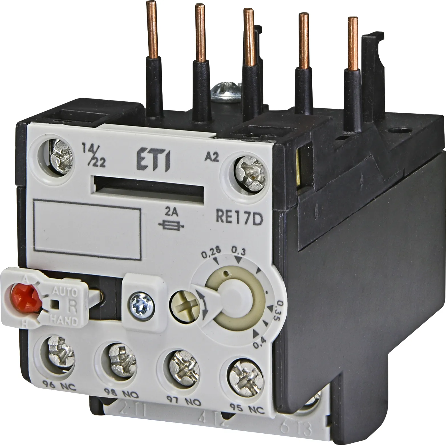 Hőkioldó RE17D-0,4 004641400