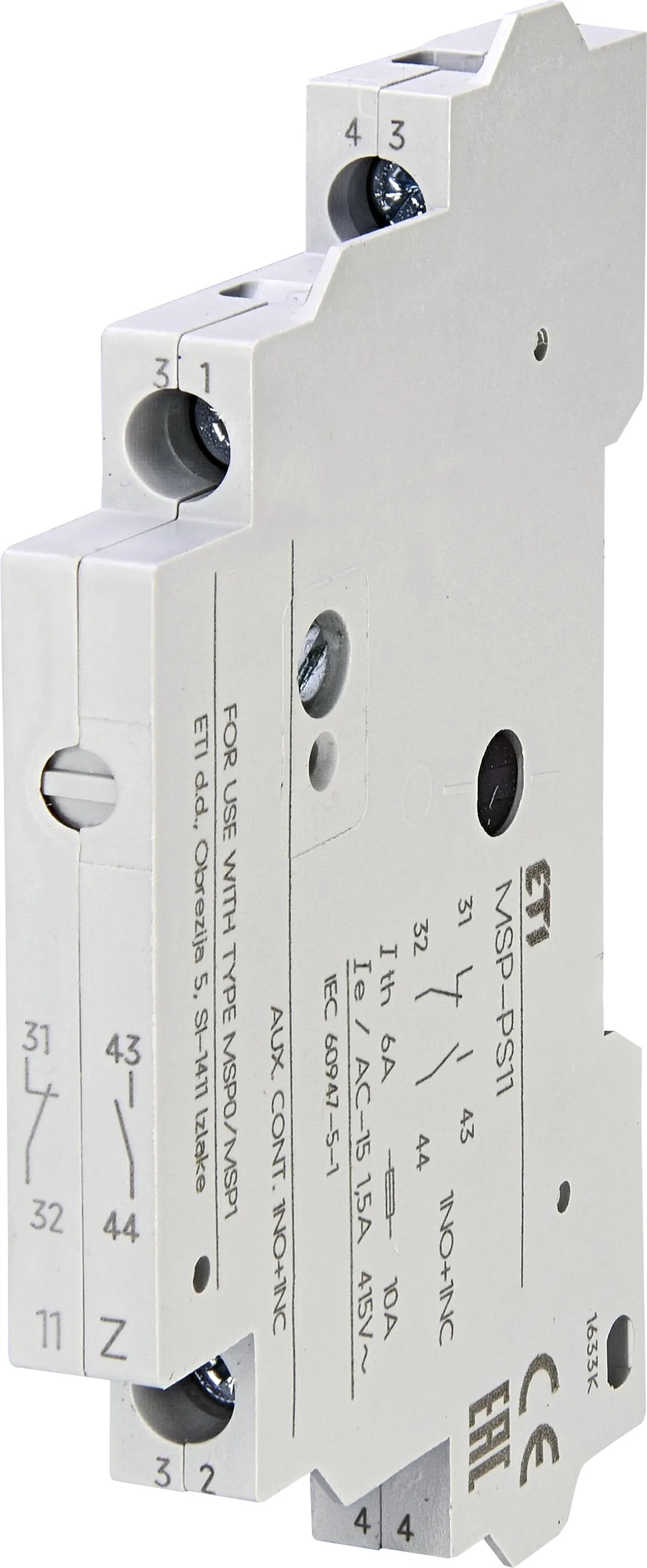 Segédérintkező MSP-PS11 004646631