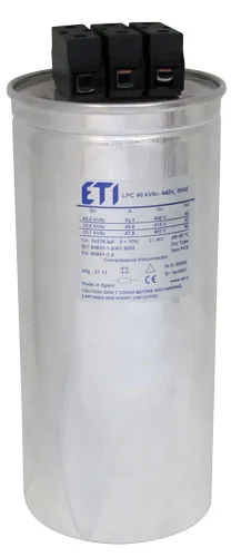 Háromfázisú kondenzátor LPC 10 kVAr, 460V, 50Hz 004656770