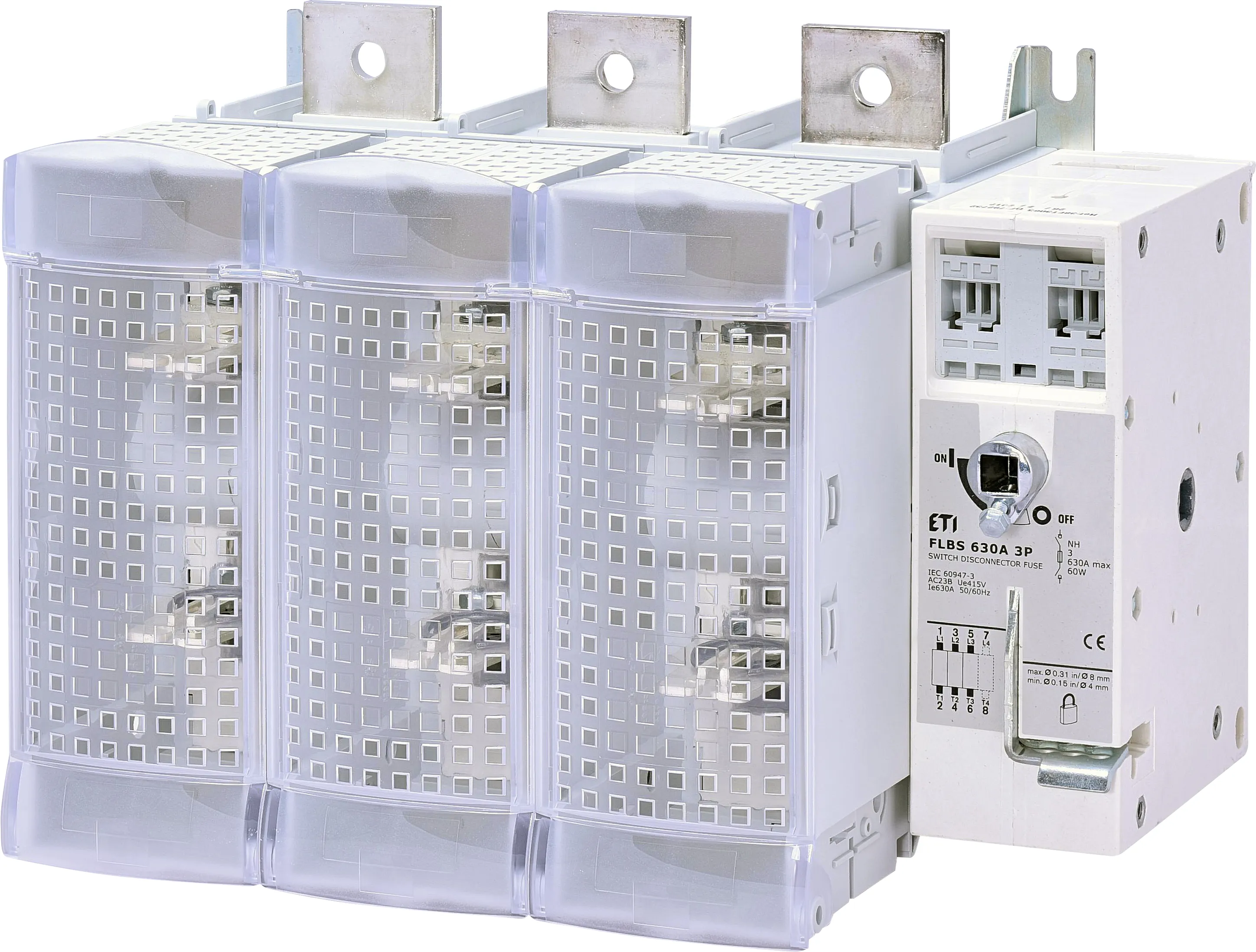 Biztosítós szakaszoló kapcsoló FLBS 630 3P 004661804