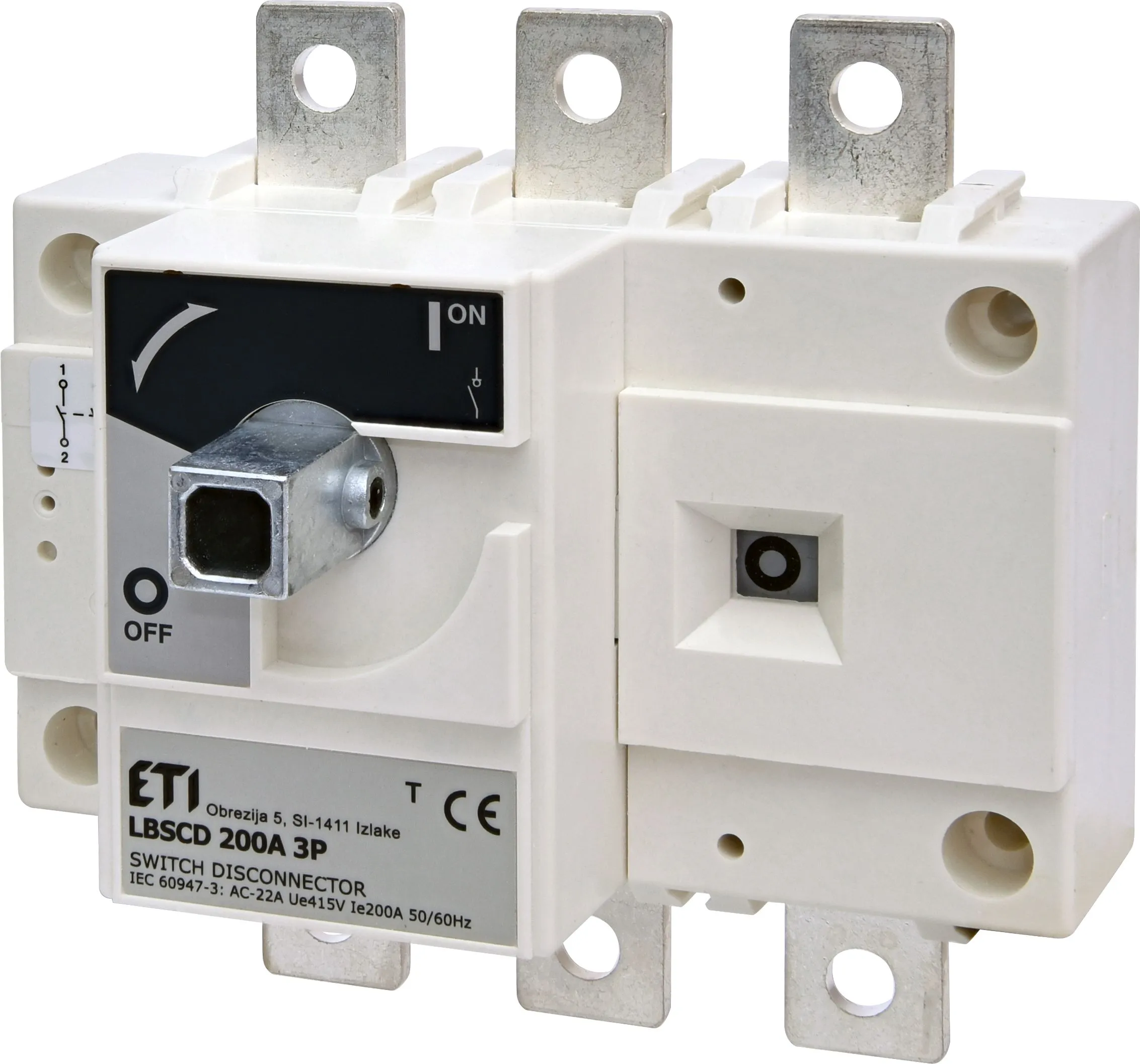 Szakaszoló kapcsoló LBSCD 200 3P 004661912