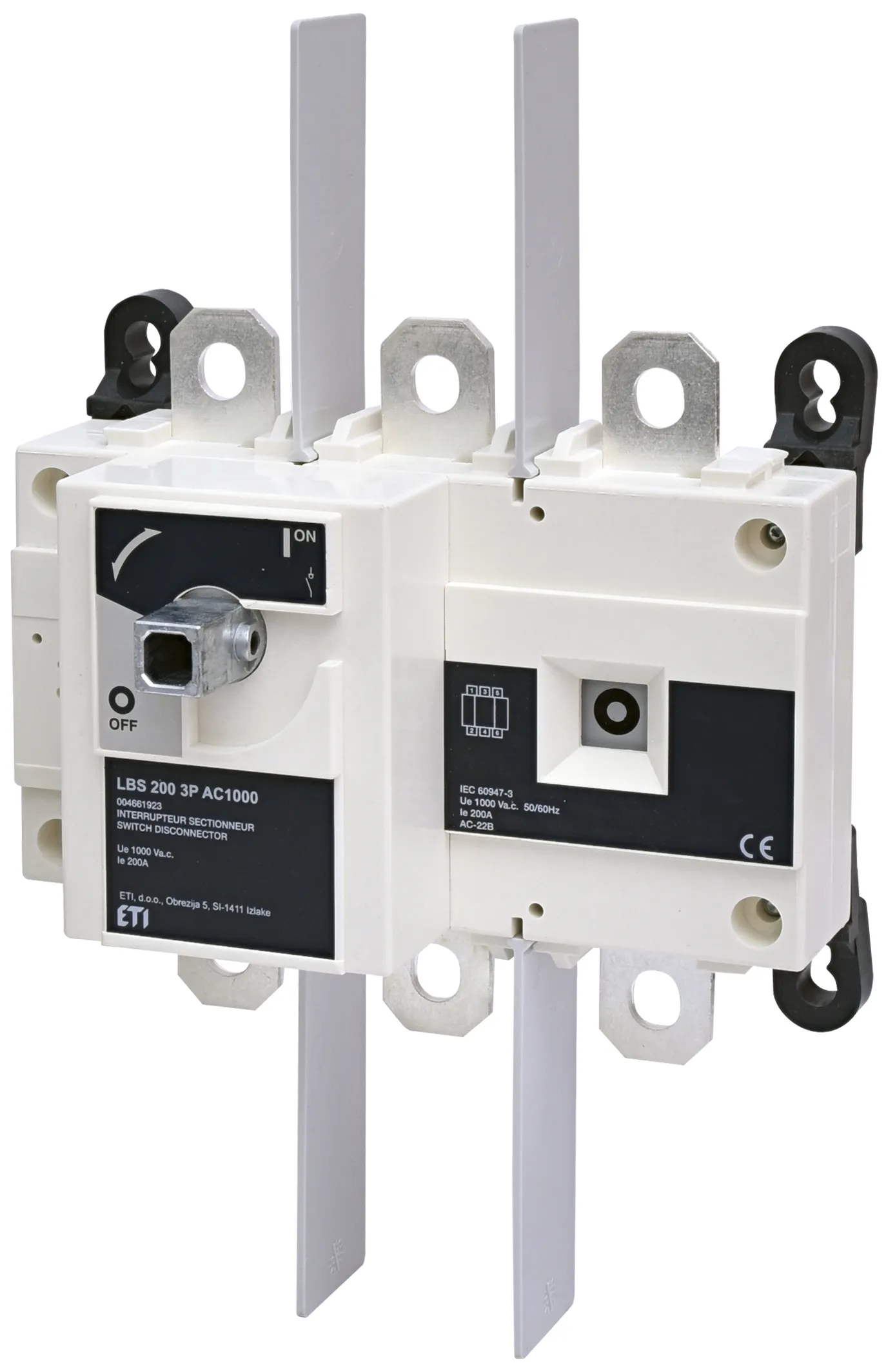 Szakaszoló kapcsoló LBS 200 3P AC1000 004661923