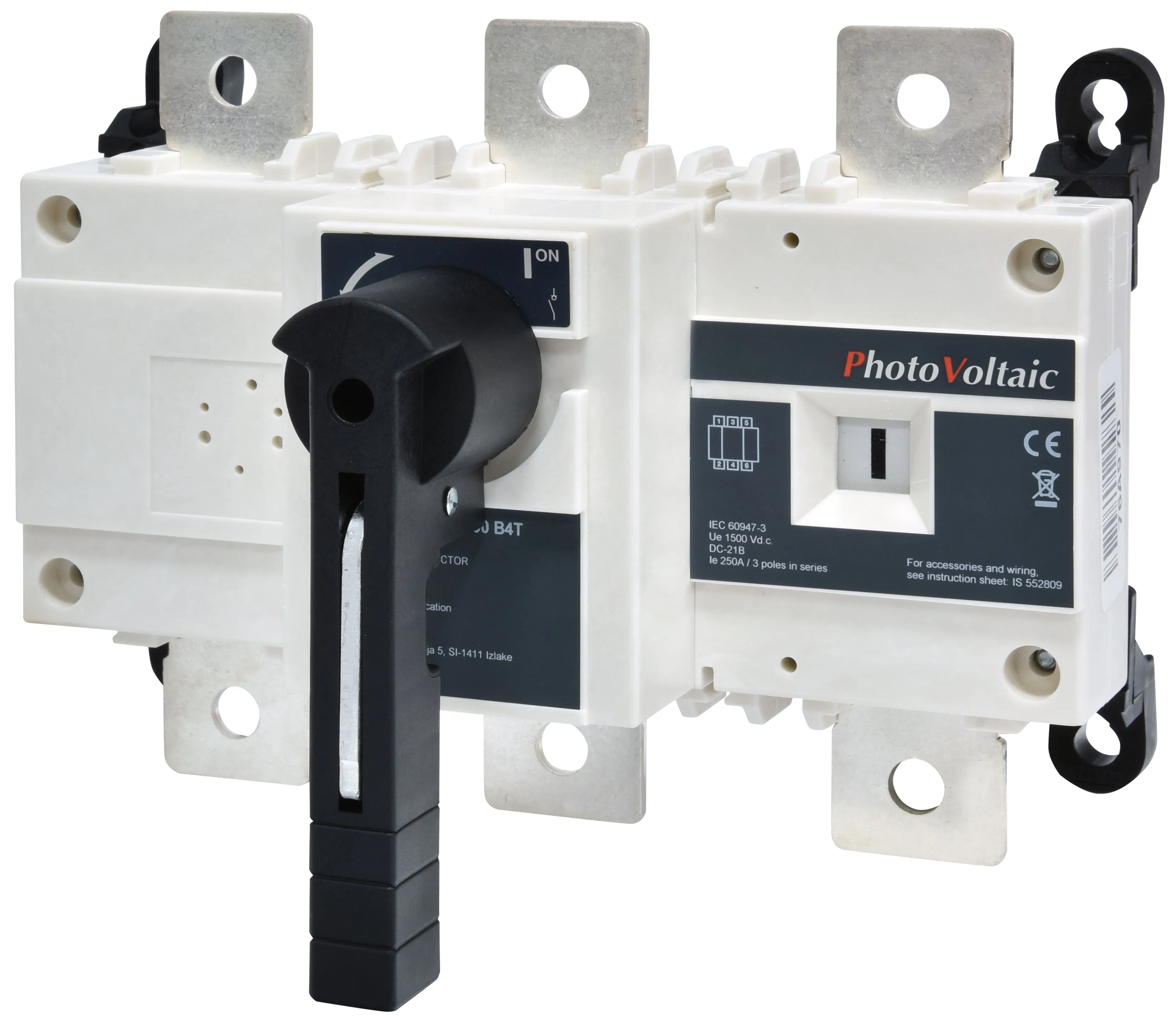 PV szakaszoló kapcsoló LBS 250 3P DC1500 B4T 004661992