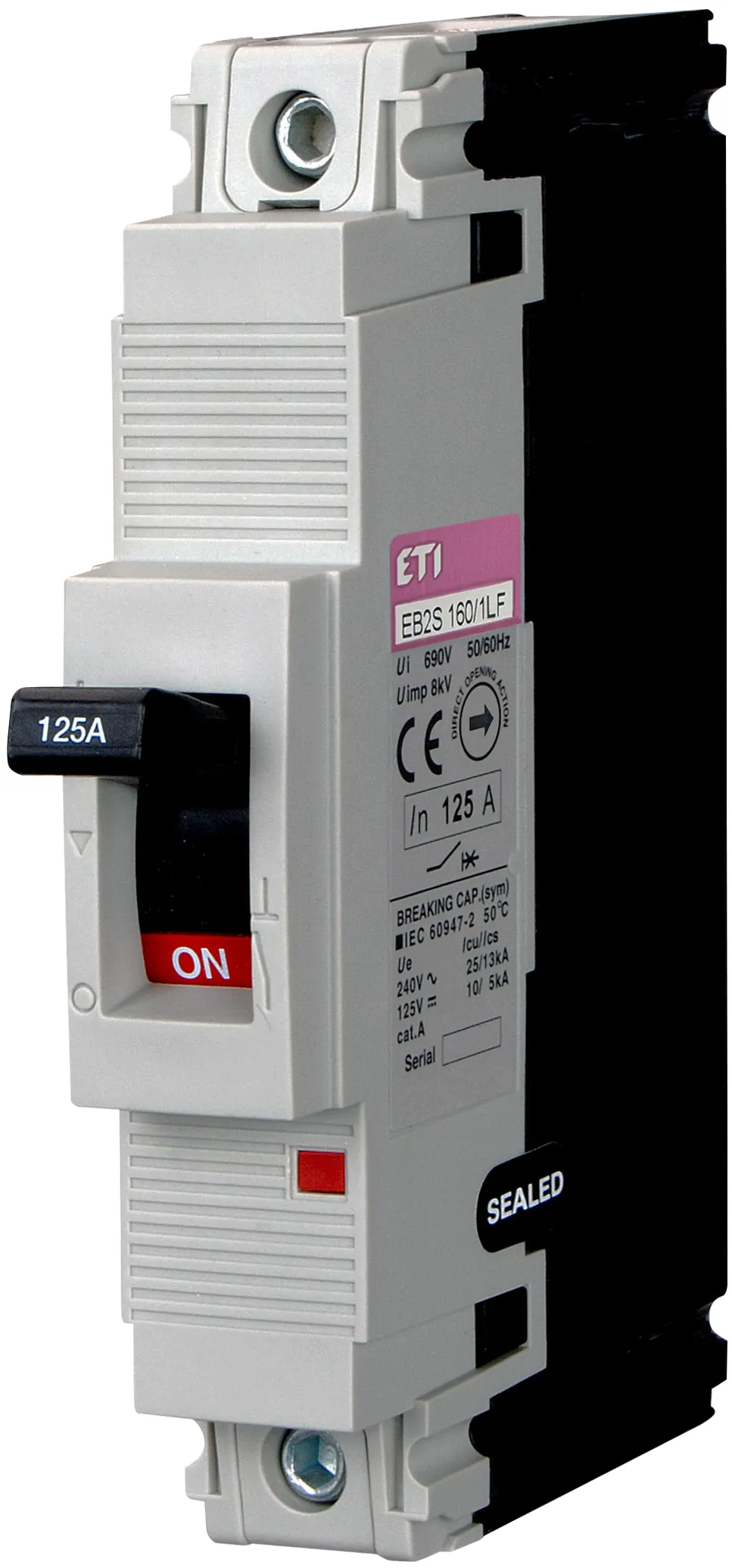 Öntöttházas megszakító EB2S 160/1LF 125A 1p 004671010