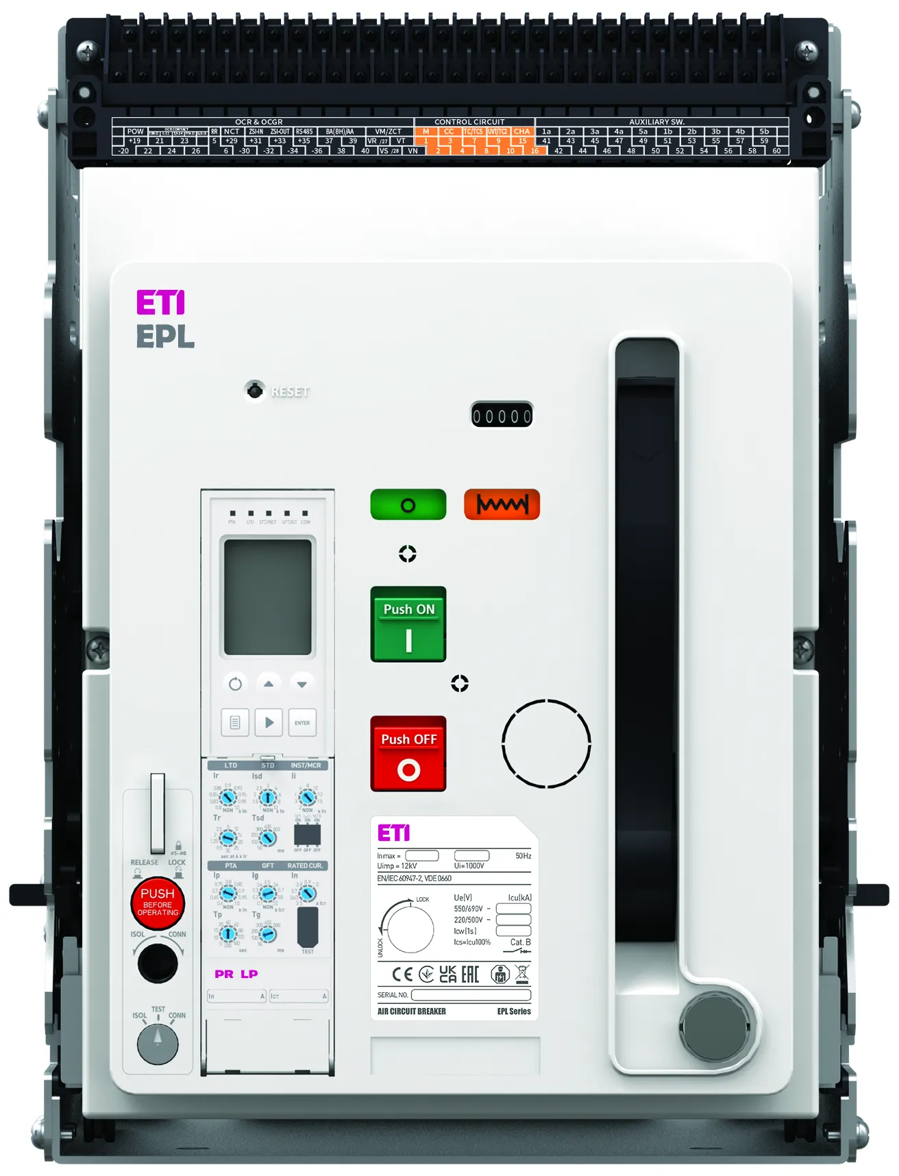 Légmegszakító EPL-16 3H AD/M2C2S2/PR-LP 004695704