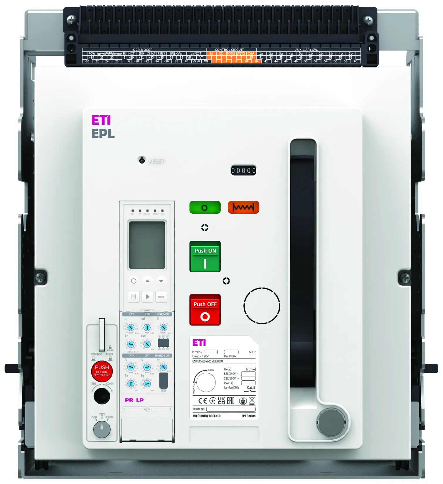 Légmegszakító EPL-20 3H BD/M2C2S2/PR-LP 004695705