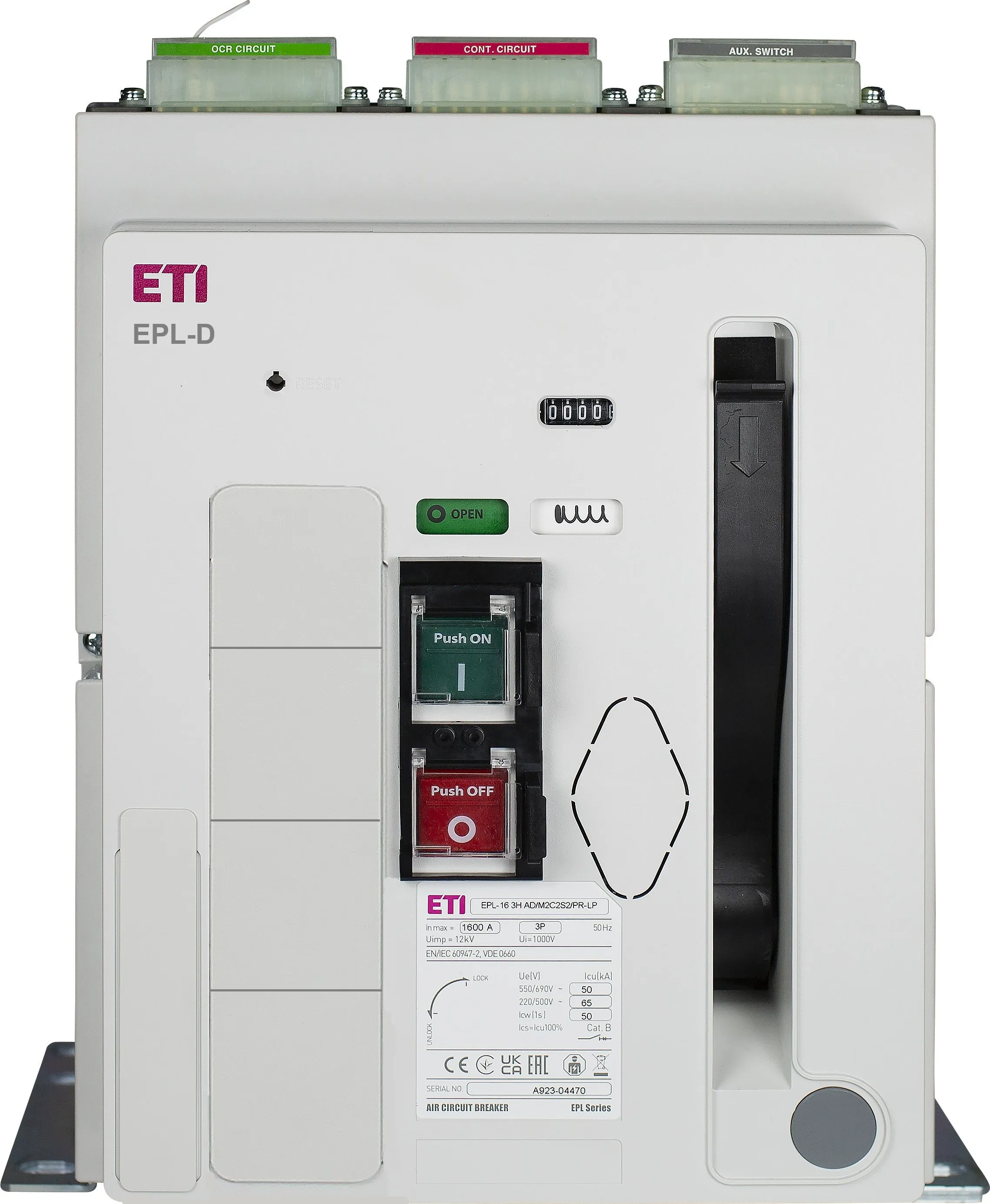 Szakaszoló kapcsoló EPL-D-08 4H AF/M2C2S2 004696625