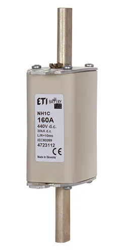 Olvadóbiztosító NH1C gBat 160A/440V DC 004723112